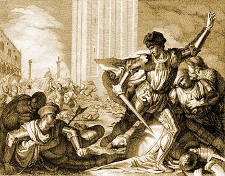 Storia di Venezia - Bajamonte Tiepolo in Piazza San Marco