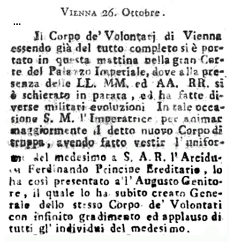 Storia di Venezia - Gazzetta Universale, n. 90 pubblicata Martedì 8 Novembre 1796