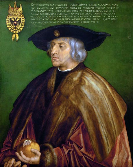 Storia di Venezia - Massimiliano I d'Austria Sacro Romano Imperatore