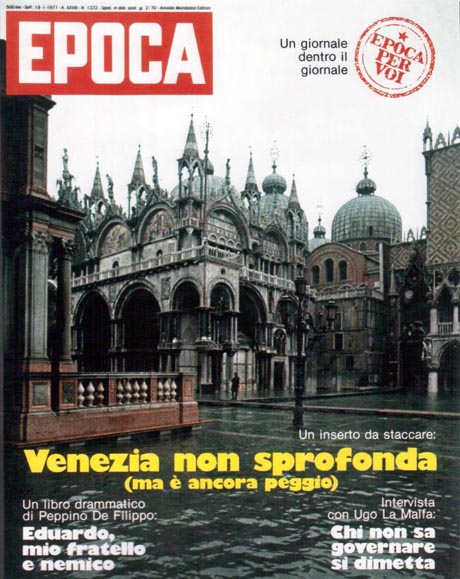 Inserto staccabile della rivista Epoca dedicato a Ottavio Spagnuolo