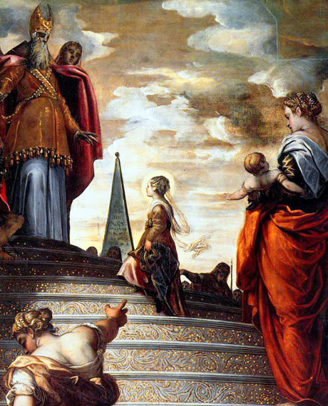 La presentazione di Maria al Tempio, Jacopo Tintoretto